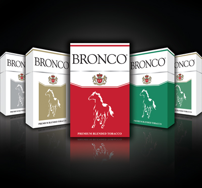 Bronco Cigarette Packs